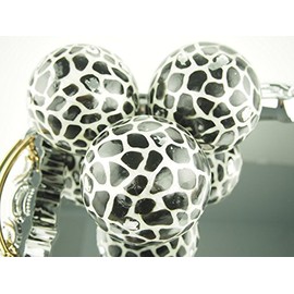 rackcrafts.com Capiz Large Balls Orbs Spheres Wild African Safari Cheetah Giraffe Tiger Leopard Zebra (Cheetah)