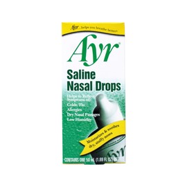 Ayr Saline Nasal Drops, 1.69 oz