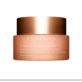 Clarins Extra-Firming Jour SPF 15 Wrinkle Control Day Cream 1.7 oz All Skin Type