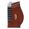 Guzheng Model Wooden Miniature Guzheng Musical Instrument Model Display for