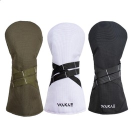 Golf Headcover Driver Headcover Wood Cover Utility Golf UT Cover with Count Tag Waterproof for Driver 440cc 460cc Belt Nylon (Khaki, UT)