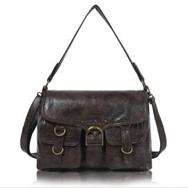 Angel Kiss Purses and Handbags for Women,Vegan Leather Hobo Purses Crossbody Hobo Bag Tote Satchel Handbags (Coffee)