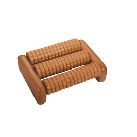 Croll and Denecke Wooden Foot Roller, 1 x 3 rolls