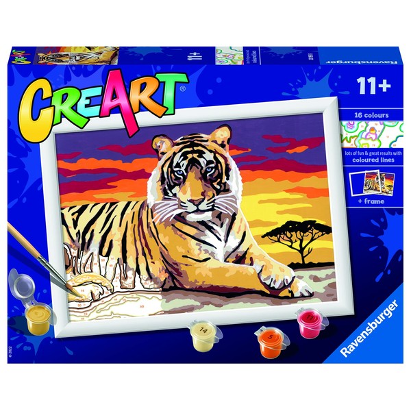 Ravensburger 20193 Kreart Majestic Tiger