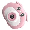 Pig Shape Children's Sports Camera 4K HD Dual Camera Eco