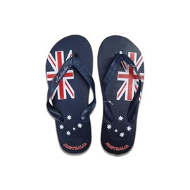 I Love Aus Australian Flag Thong (Large)