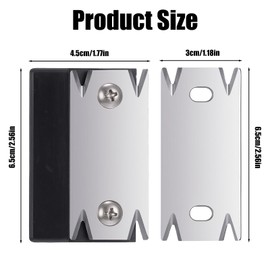 Edge Banding Trimmer, 2 Pcs Mini Edge Band Cutter Hand Planer Cutter Professional Veneer-Edge Woodworking Trimming Deburring Tool for Wood, Veneer, PVC, ABS