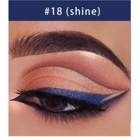 CoteMara Eyeliner Pencil Quick-Drying Eye Liner Pencils Long-Lasting Multi-Use Water-proof colored eyeliners Pigmented Eye Liner Pen (Dark Blue)