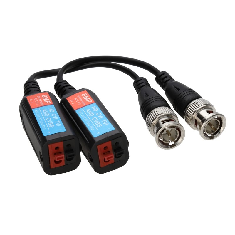 BNC Video Balun 5MP/8MP HD Video Surveillance CCTV Over LAN/Ethernet