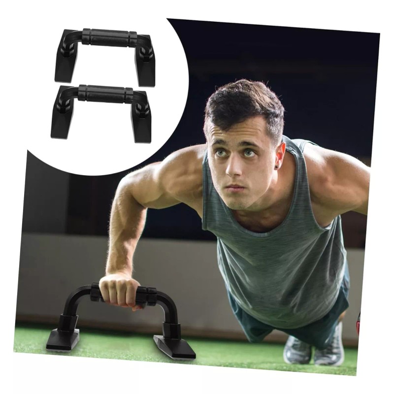 Breezee Market Kit Ejercicio Entrenamiento Cuerda Metal Soportes Flexiones