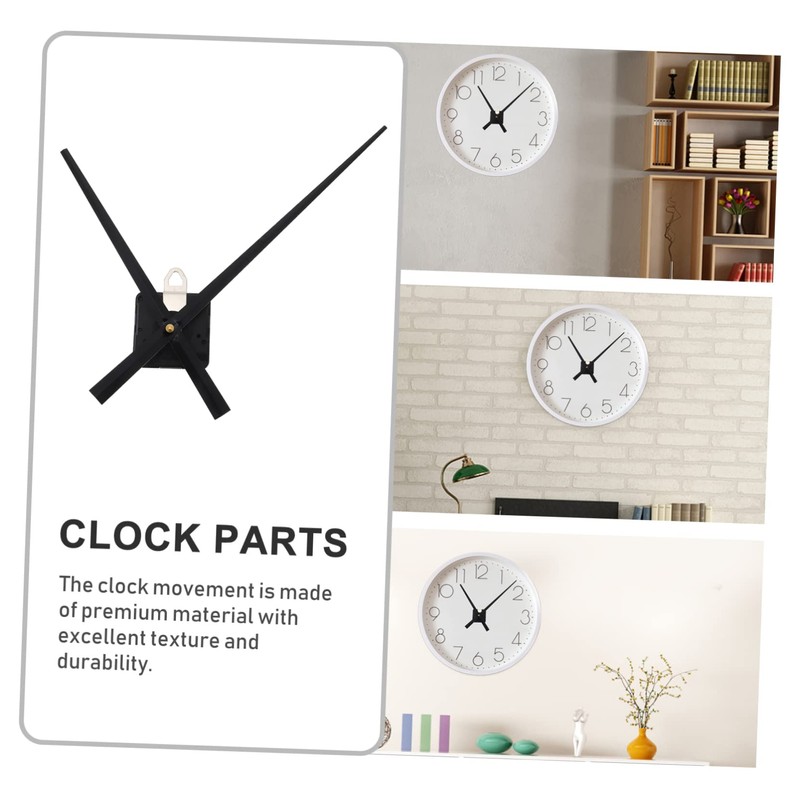 ORFOFE Mute Movement Clock Parts 1 Set DIY Replacement Clock
