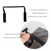 UnionPlus Velvet Travel Jewelry Case Roll Bag Organizer for Necklace,