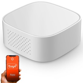 Extralink Zigbee Gateway 3.0 Tuya Smart Home Hub Gateway - Control of Alexa, Google Home, Tuya App - Supports Sensors, Lights, Nests - Offline Automation, Easy Installation