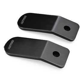 Daytona 48347 Motorcycle Engine Slider Optional Engine Protector Streamline Design Panel, Set of 2, Black