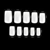 600 Pieces Medium Square Nail Set Free Glue and Preparation