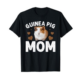 Cool Guinea Pig Design For Mom Women Cavy Guinea Pig Lovers T-Shirt
