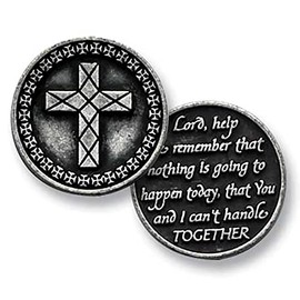 Cathedral Art Lord Help Me Pocket Token