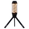 Yamazen SPR-800 Spiral LED Lantern with Stand, USB Charging, Up