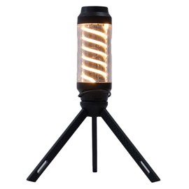 Yamazen SPR-800 Spiral LED Lantern with Stand, USB Charging, Up to 80 Lumens, Up to 10 Hours, 360° Ambient Illumination, Camping, Outdoor Activities
