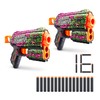 X-Shot Skins Flux, Zombie Stomper, Foam Dart Blaster (2 Pack,