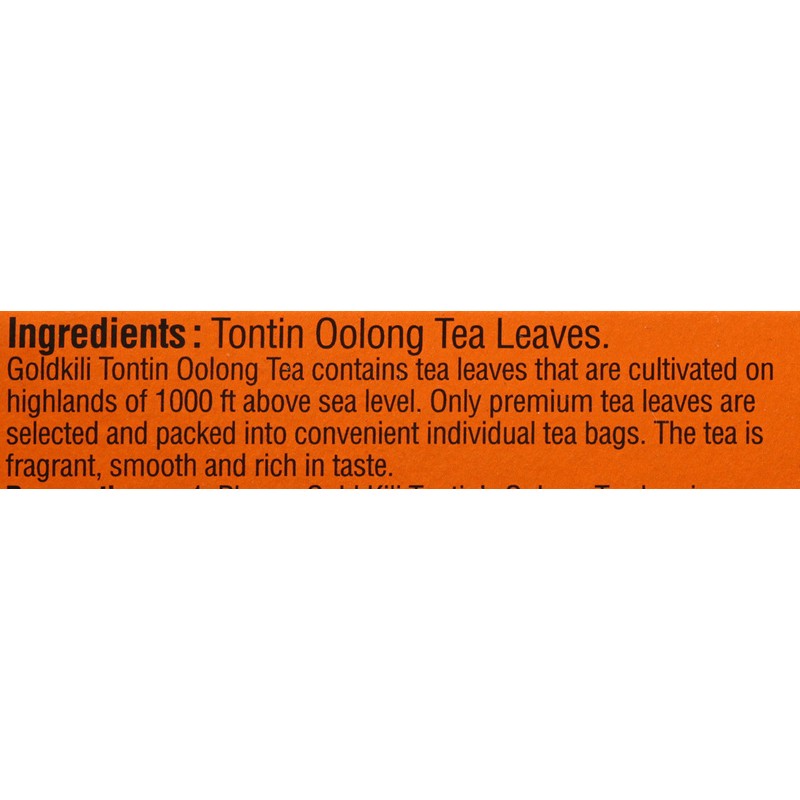 Gold Kili Tontin Oolong Tea 7oz (100 sachets) (1)