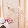 Baby Glitter Hangers 20 Pcs,13.97" Kids Clear Glitter Hangers for