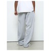 SHENHE Men's Wide Leg Loose Sweatpants Open Bottom Drawstring Workout
