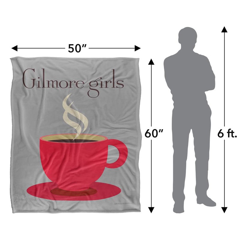 GILMORE GIRLS Silky Touch Super Soft Throw Blanket 152 x