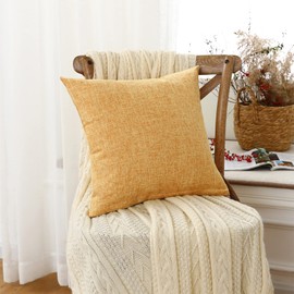Floor Cushion Covers, Indigo Dye Style, L Size, 23.2 x 24.8 inches (59 x 63 cm), Nordic, Linen-Like, Stylish, Simple, Retro, Japanese Rooms, Drinking Establishments, Commercial Use, Inns, Restaurants, Solid Color, Total of 10 Colors, Cushion Covers, Thic