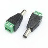 Hailege 20pcs 5.5x2.1mm DC Power Plug Male + Female CCTV
