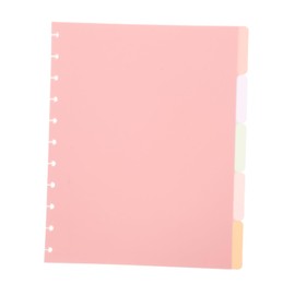 Operitacx 11loch Binder Dividers Mit Tabs Indextrennblätter Notizbücher Stilvolle Trennblätter Organisation Von Rezepten Und Fächern Strapazierfähigem Frosted Material
