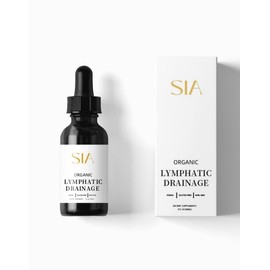 New Advanced Herbal Formula | SIA Organic Lymphatic Drainage Drops Supplements 2 Fl. Oz - Immune support, Lymphatic Detox & Cleanse | Non-GMO | Vegan |