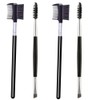 4 Pcs Eyebrow Brush Eyelash Comb Spoolie Brushes Eyelash Brush