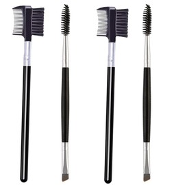 4 Pcs Eyebrow Brush Eyelash Comb Spoolie Brushes Eyelash Brush Brow Brush