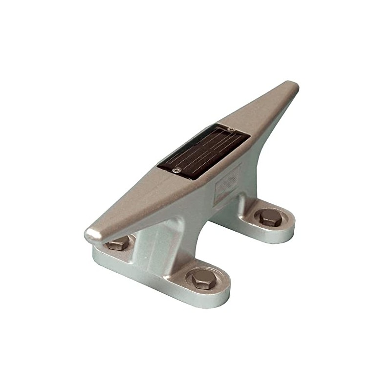 Dock Edge + Dock Cleat Boat Open Base Solar Lighting,