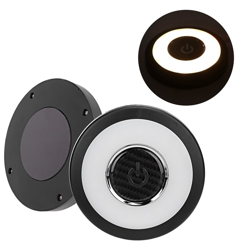5V Universal Car Back LED Reading Ceiling Light USB Charging