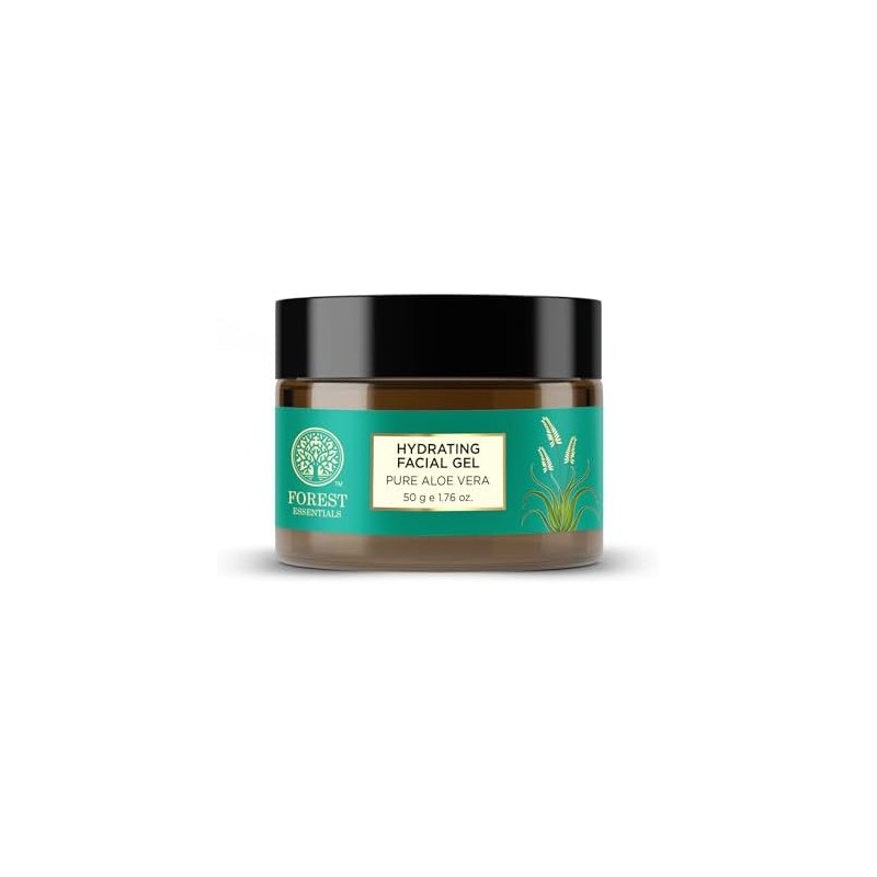 Forest Essentials Pure Aloe Vera Light Hydrating Gel, 50g