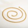 4.5mm Chain Necklace for Men Stainless Steel Cuban Link Chain