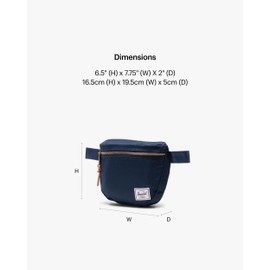 Herschel Settlement Hip Pack, Navy, One Size