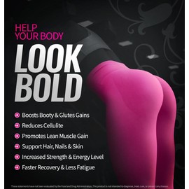 Bold Buns Creatine Boost for Women Fitness Dietary Supplement:_3 Bottle