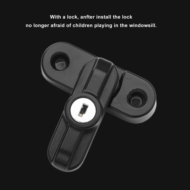 Window Lock, Aluminium Alloy Window Locks, Safety Window Latch, Swivel