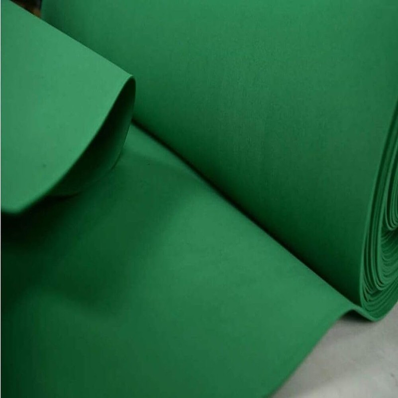 StoffBook Dark Green FOAM RUBBER 2MM CRAFT MATERIAL fabric, d005(Dark