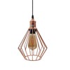 LEDSone Vintage Retro Rose Gold Ceiling Pendant Light Cluster Light