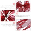 Ipetboom 1pc Oversized Bow Hair Clip Three Layers Elegant Ribbon