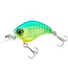 DUEL L-Bass Flat Crank 55F 55mm Metallic Ghost Lime Chart