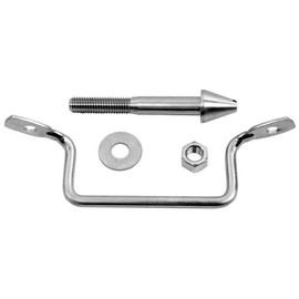 MUSTANG DYNACORN HOOD PIN AND SAFETY LATCH CATCH 1965-1966