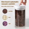 1100ml Electric Coffee Canister Glass Vacuum Sealer Jar Lasting Freshness