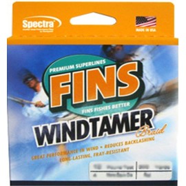 Fins Spectra 150-Yards Windtamer Fishing Lines, Pink, 4-Pound