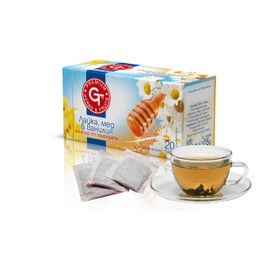Premium GT Herbs & Fruits Herbal Tea 20 Tea Bags 1.5g (Chamomile Honey & Vanilla)