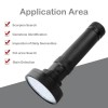 Unbranded UV Ultraviolet Light Flashlight Inspection 100 LED BlackLight 395nM